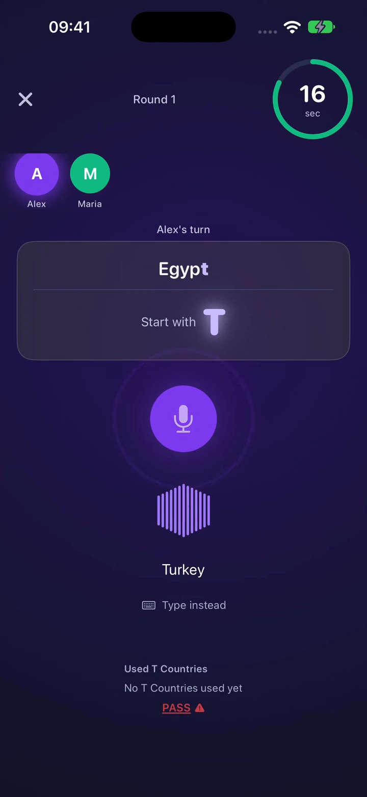 Local gameplay on iPhone